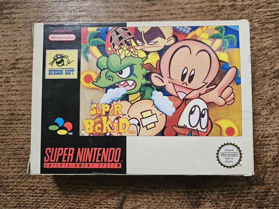 SNES SUPER NINTENDO - SUPER BC B.C. KID #PLT UKV PAL CIB - Image 2 of 4