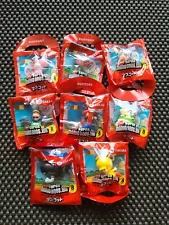 Nintendo Super Mario Bros WII Suntory Keychain Figures Rare Promo NES WII 3DS 