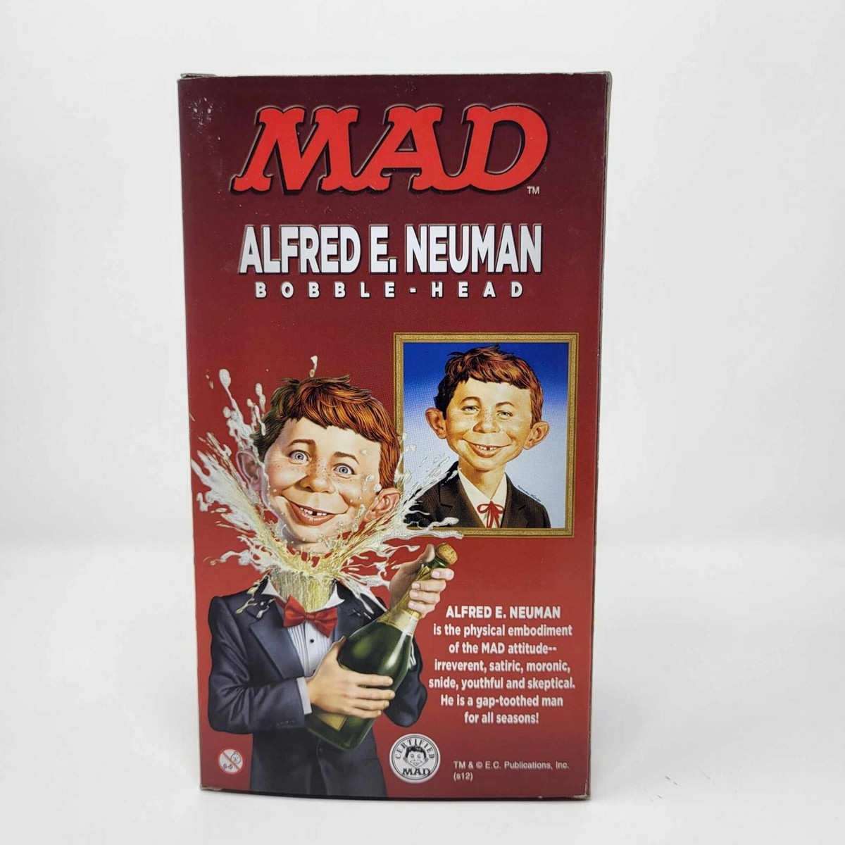 2012 FUNKO POP WACKY WOBBLER E.C.MAD MAGAZINE ALFRED E. NEUMAN