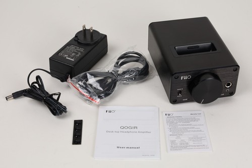 FiiO E09K QOGIR USB Desktop Kopfhörer Verstärker High Output 1/4" (schwarz) - NEU - Bild 2 von 6