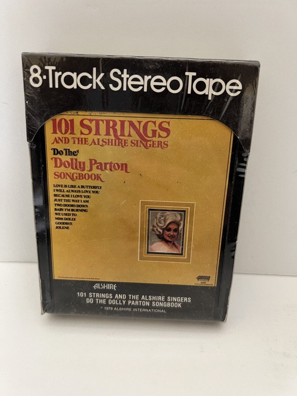 101 Strings And The Alshire Singers Do The Dolly Parton Songbook 8 track new!