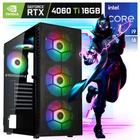 Gaming PC Intel Core i9 12900K 16x 5.2 Ghz GeForce RTX 4060 Ti 16GB Gamer WiFi