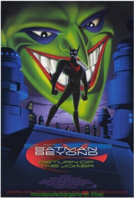 BATMAN BEYOND Return Of The Joker MOVIE POSTER  27x40 Direct To Video Release