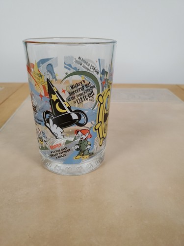 McDonalds Disney Drinking Glasses 100 Years Of Magic Mickey Mouse - Picture 4 of 9