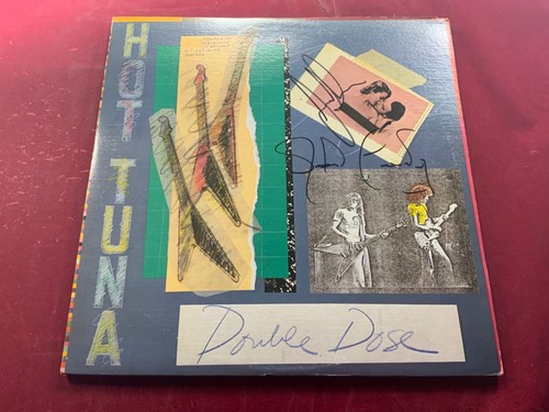L5-98 HOT TUNA - AUTOGRAPHED X2 - DOUBLE LP - 1978 - CYL2-2545