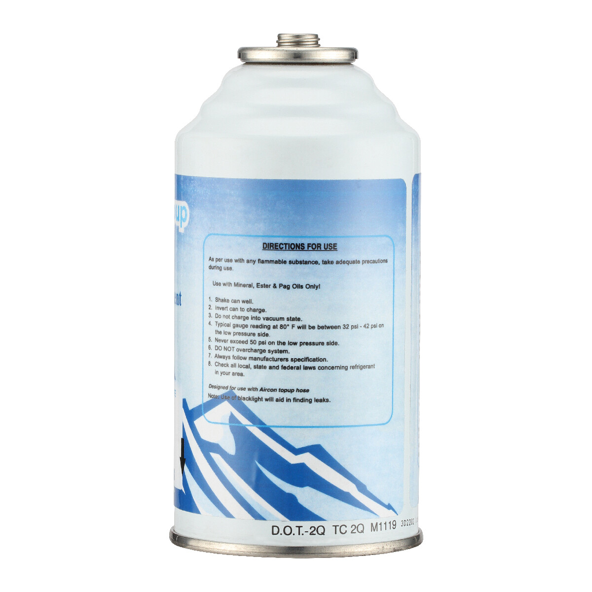 Car Aircon Air Con Air Conditioning Top Up Recharge Refill Regas Can x