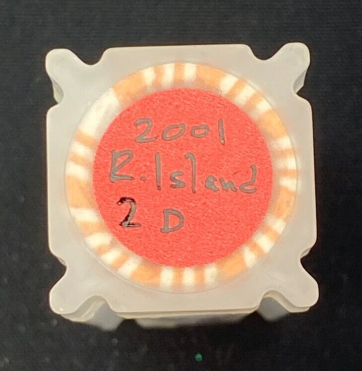 2001 Denver Mint Rhode Island Statehood Quarter Roll Gem Uncirculated OBR #2 25¢ - Image 4 of 4