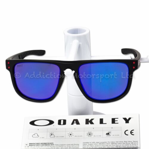 Oakley Holbrook R MAVERICK VINALES Sonnenbrille mattschwarz Prizm Saphir Iridium - Bild 6 von 7