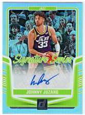2024-25 Donruss Signature Series #40 Johnny Juzang Jazz
