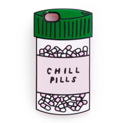 new  nib Ban.do Bando - Silicone iPhone 7 6 6s Case - Chill Pills 