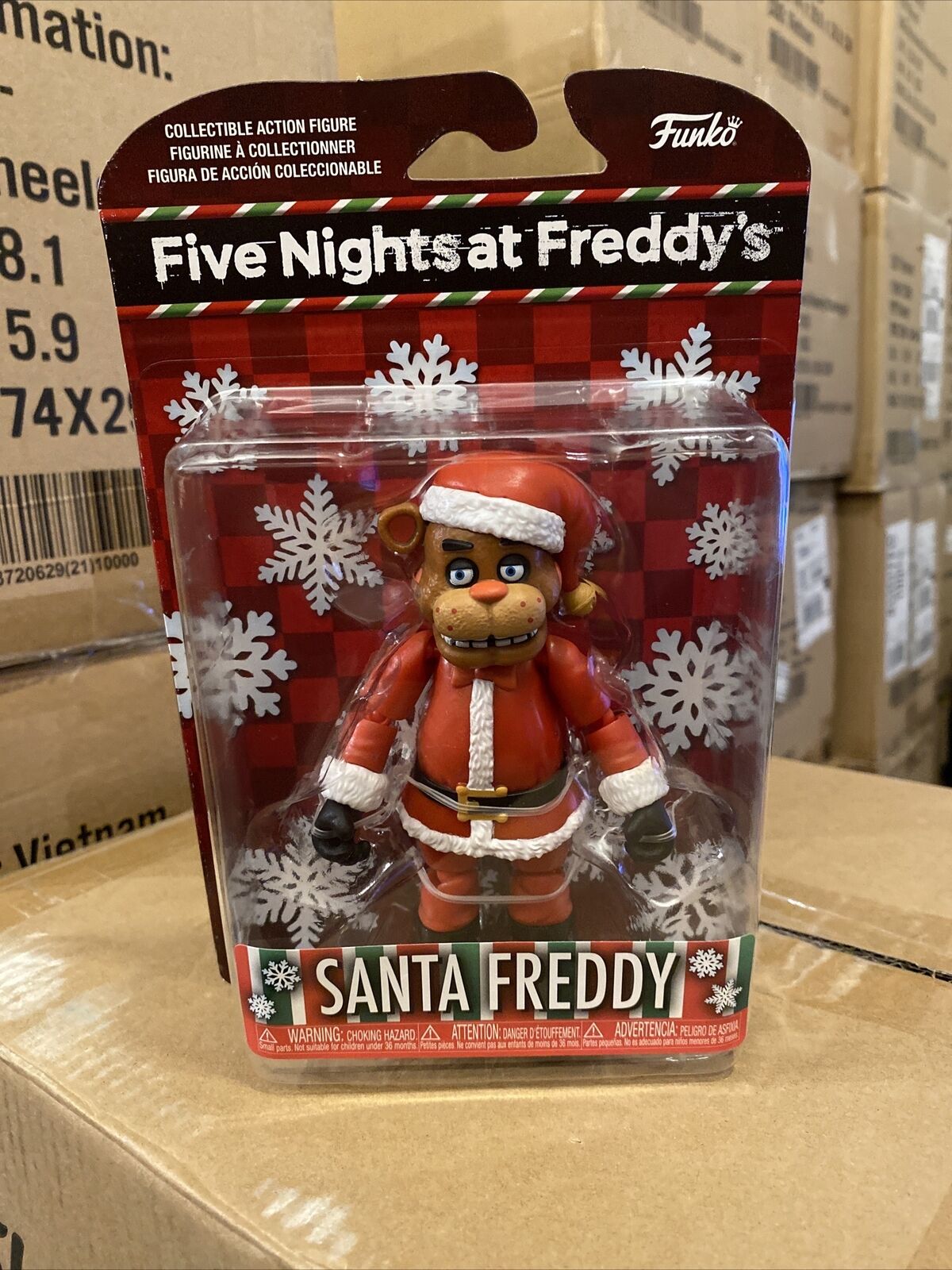 Funko Five Nights at Freddy's Santa Freddy 5.35-in Collectible