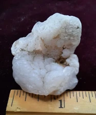 Creme White Translucent Chalcedony Natural Freeform from Agoura Hills, CA