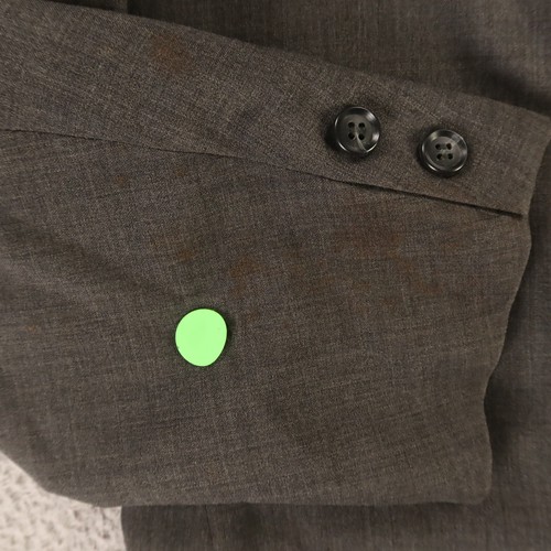 Bunce Brothers Jacket M Gray Heather Blazer Sport Coat 1/4 60s 70s Lined 42R - Picture 4 of 18