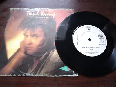 Paul Young   Love Of The Common People - 7'' Vinyl Single 1983 UK Copy #2