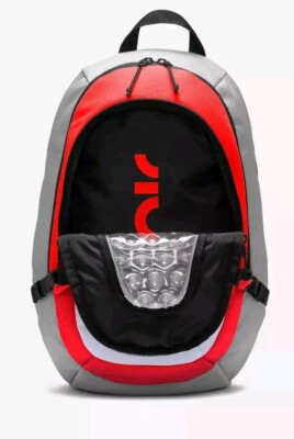 【USモデル 珍品 美品】大容量 Nike Max Air Backpack Nike Air Max Bubble Backpack Grey White Infrared Swoosh