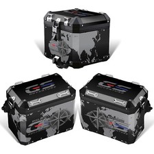 Adesivi Grafiche Bauletti per Bmw GS R 1200 1250 Rivestimento Valigie Alluminio