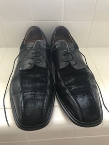 size 16 black dress shoes