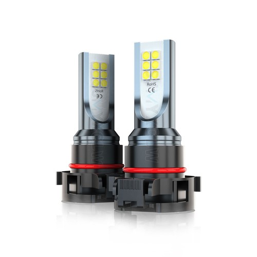 For Jeep Grand Cherokee 2011-2012 2013 x 5202/H16 6000K LED Fog Light Bulbs - Picture 3 of 11