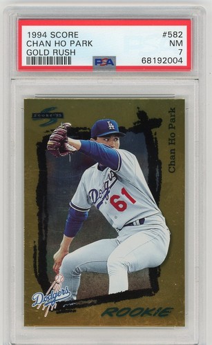 Chan HO Park [Gold Rush] #582 1994 Score card