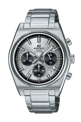 CASIO EDIFICE EFB-730DJ-7AJF Silver Dial Sport Chronograph Men Watch New in Box