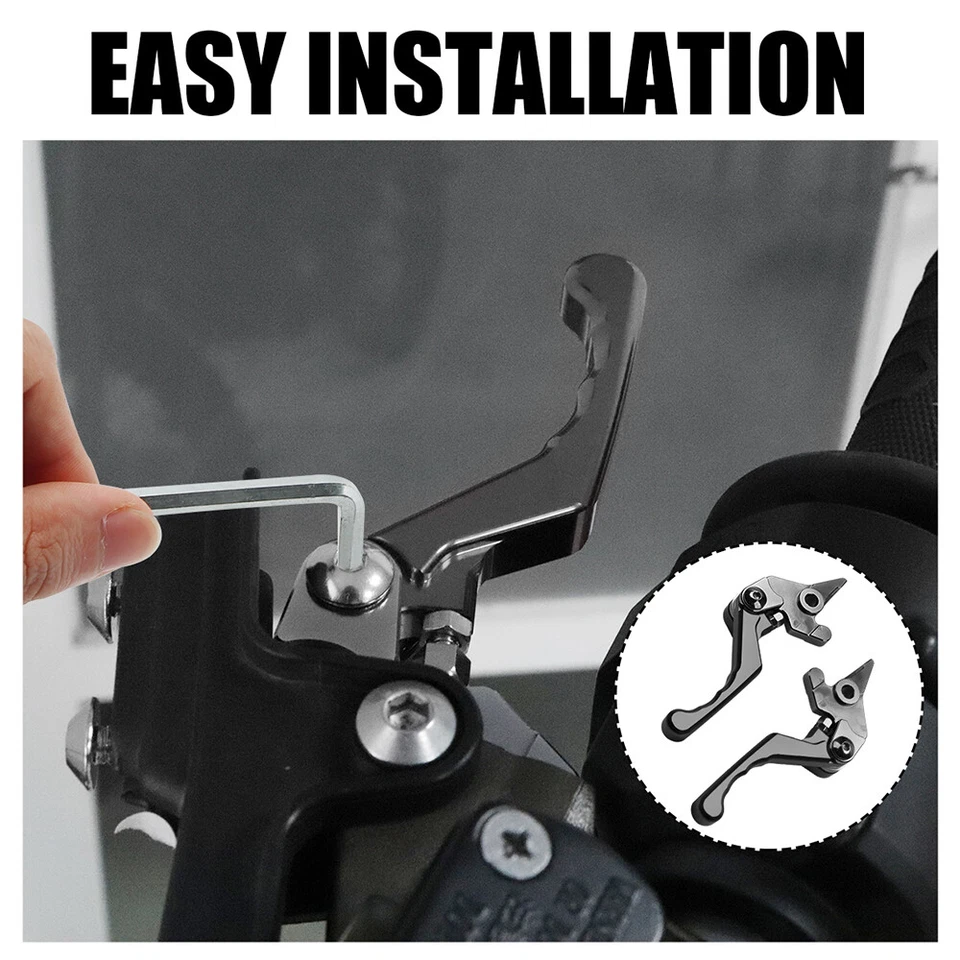 2x For Sur Ron Ultra Bee Electric Off-Road Bike Adjustable Brake Clutch Levers - Image 4 of 4