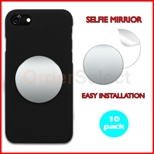 10X Selfie Small Phone Mirror Circle 2" for Apple iPhone 12/Mini/Pro/Pro Max/SE - 第 1/12 張圖片