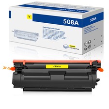 1PK 508A Yellow Toner CF362A Compatible with HP Laserjet 552dn M553dn MFP M577