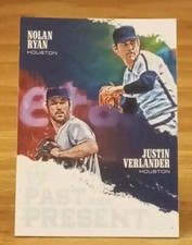 2018 Diamond Kings Past and Present Nolan Ryan/Justin Verlander Houston Astros 