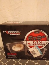 Metra - 6" x 9" Single Sealed Speaker Enclosure Pair - Charcoal