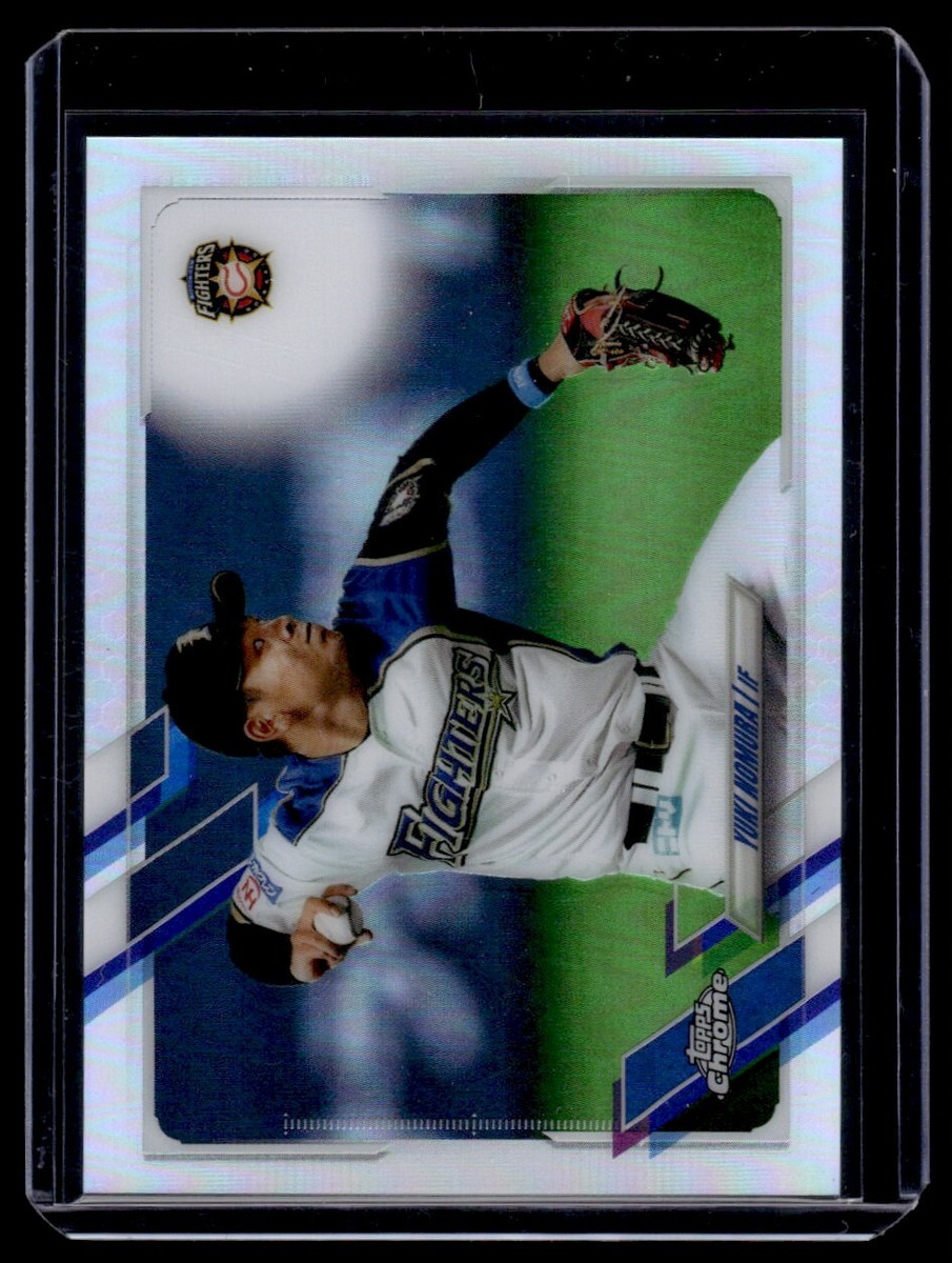 2021 Topps Chrome NPB Yuki Nomura Hokkaido Nippon - Ham Fighters