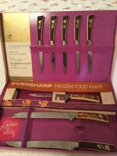 Eversharp Knife Set Knives Stainless Steel Steak & Carving Set 8 Piece Set
