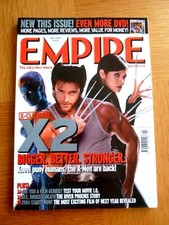 EMPIRE Magazine May 2003 X2, Dreamcatcher, Owen Wilson, River Phoenix, Reviews