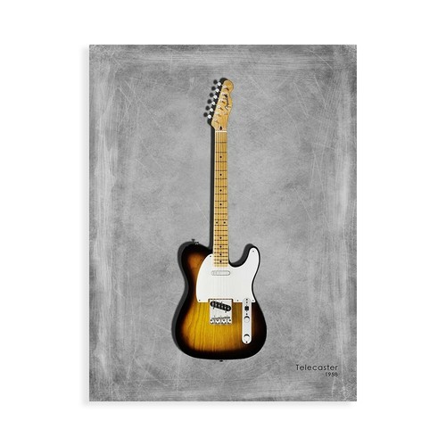 Stampa su Tela su Carta Poster o Quadro Rogan Mark Fender Telecaster 58 - Foto 1 di 2