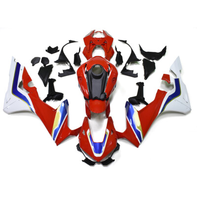 Red Blue ABS Fairing Kit for Honda CBR1000RR 2017 18 19 2020 Injection Bodywork