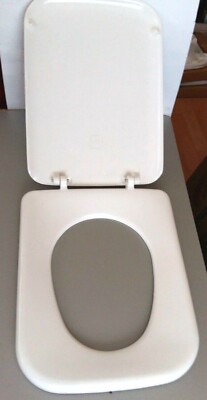 Ideal Standard Tonca WC-Sitz weiss mit Deckel Scharniere chrom K700501
