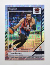 2024-25 Donruss EuroLeague Press Proof Silver #52 Trent Forrest