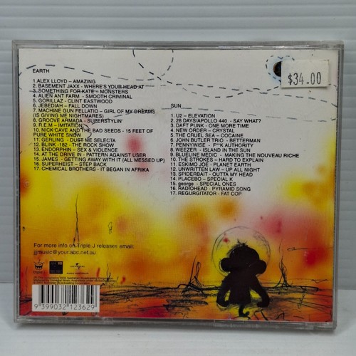 Triple J Hottest 100 Vol 9 CD Ft U2 Placebo Spiderbait REM MUSIC CD OZ SELLER - Picture 2 of 2