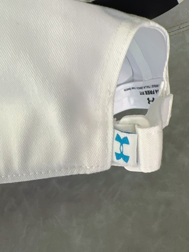 UNDER ARMOUR UA Youth Boys Snapback Hat ONE SIZE White w/Blue, Green - Picture 4 of 7