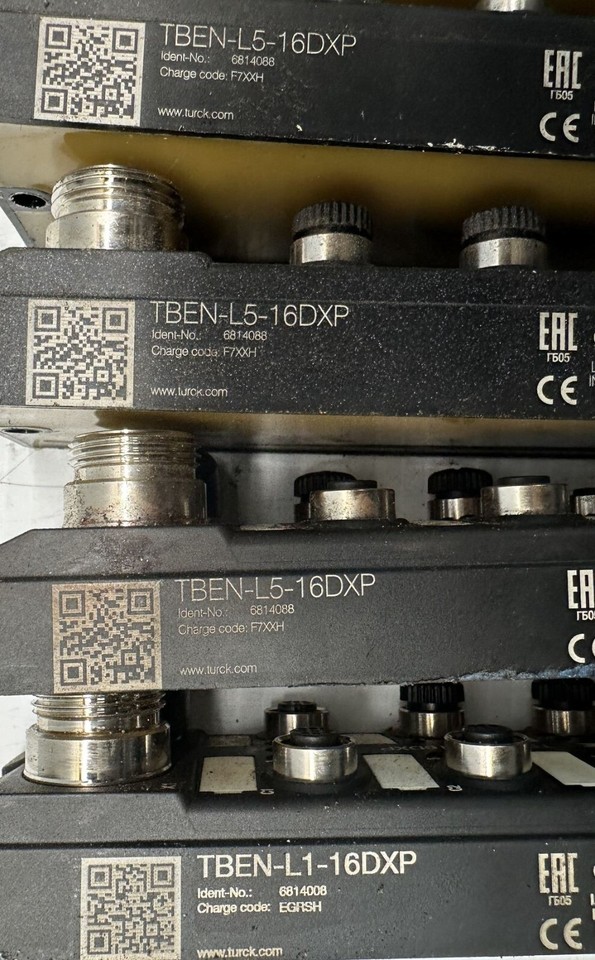 TURCK TBEN-L5-16DXP 6814088 Multi protocol I/O module 30 Days warranty ...