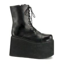 KISS 1970s Metal Tribute Band Frankenstein Monster Platform Halloween Boots