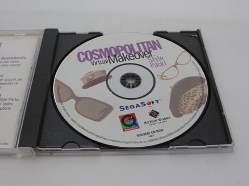 Cosmopolitan Virtual Makeover Style Pack 1 CD (PC / MAC 1998) computer - Picture 3 of 5
