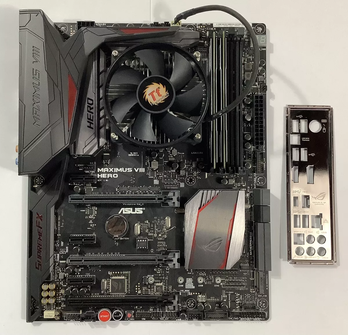 Asus ROG MAXIMUS VIII HERO LGA1151 DDR4 ATX Motherboard w/ Intel