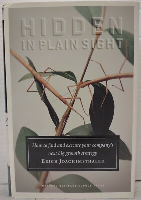 HIDDEN IN PLAIN SIGHT : By Erich Joachimsthaler (2007, HC/DJ) * SIGNED *