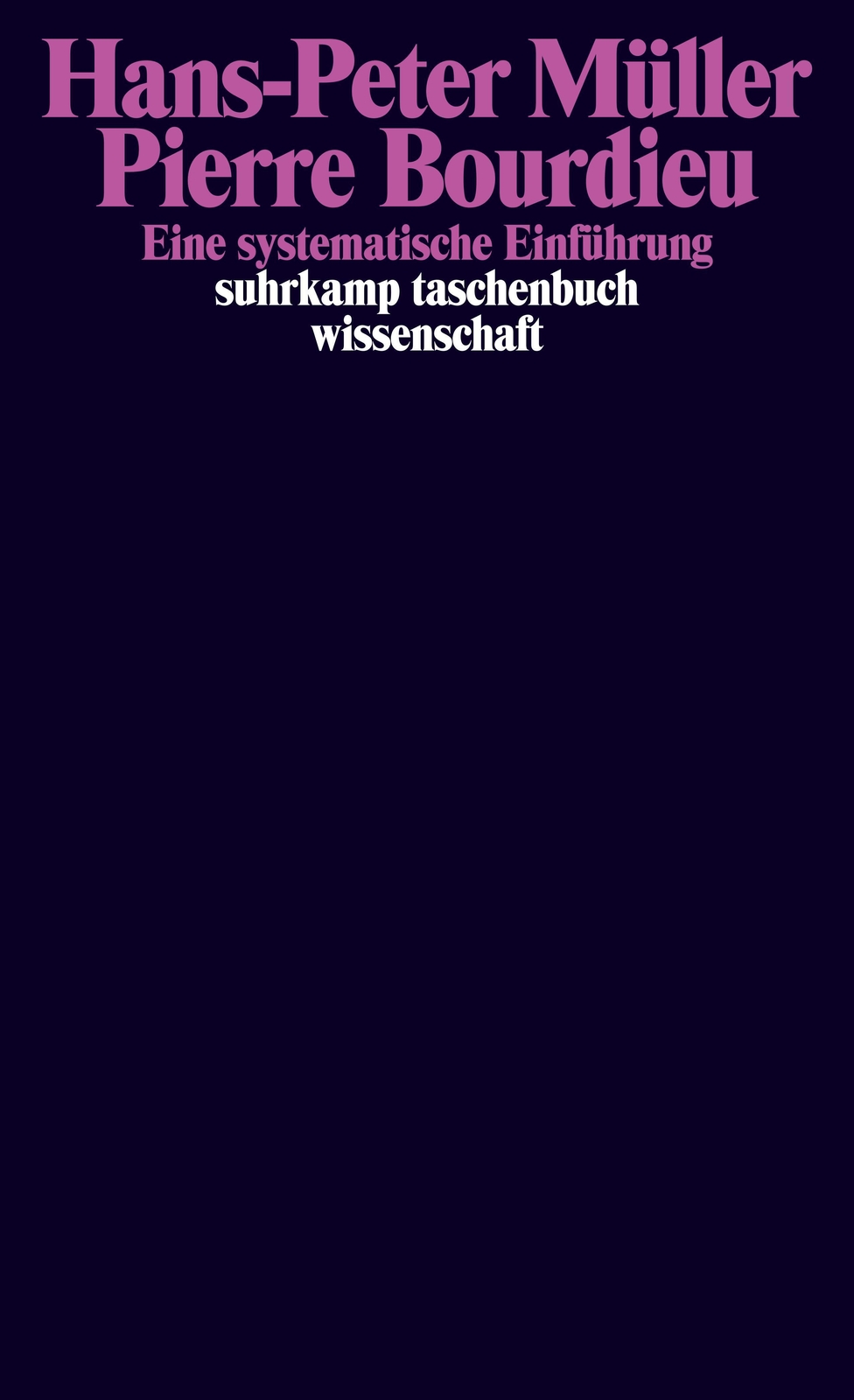 Thumbnail - Pierre Bourdieu Eine Systematische Einführung Hans-peter Müller