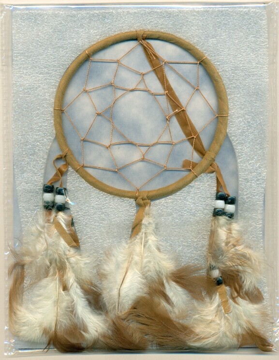 ドリームキャッチャー DREAM CATCHER - LEGEND OF THE DREAMCATCHER - BROWN & WHITE - DREAM