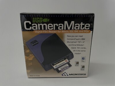 Microtech USB Camera Mate Digital Card Reader (DPCM-USB) IMAC, G3, G4 New