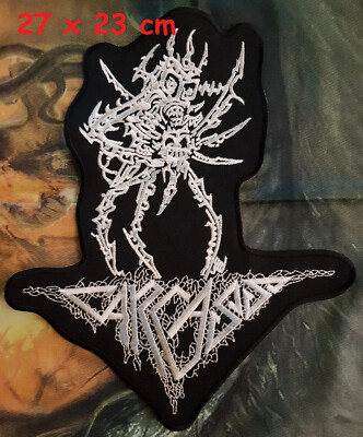 Carcass Shape Back Patchpatch Death Grindcore Metal Autopsy Repulsion Dismember