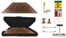 Quality Santoor Santour Santur Dulcimer Alizadeh  with learning book and CD