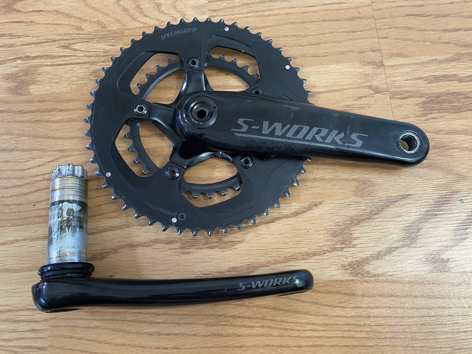 Specialized SWorks FACT Carbon Crankset 172.5mm × 50/34 eBay