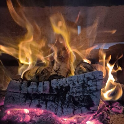 Tronchetti da ardere in legno pressato di Ayous 30 kg, scatole x 10 kg - Main Image